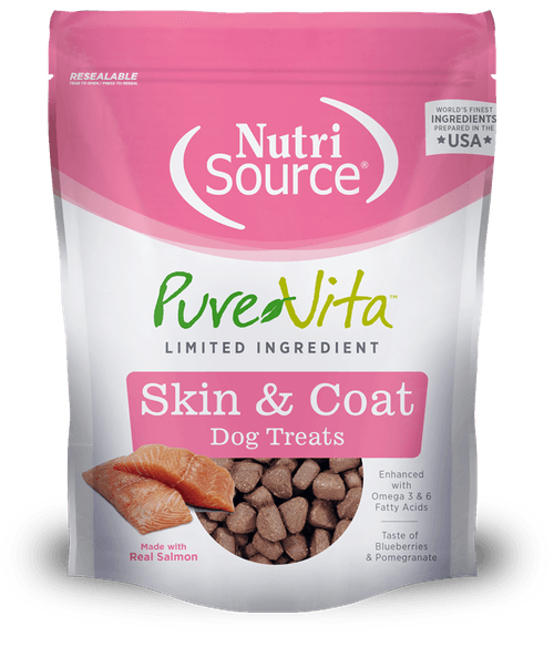 Nutri Source Pure-Vita Treats Skin & Coat (Piel y Pelo)