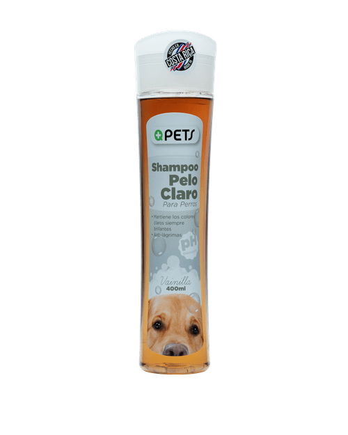 +Qpets Shampoo pelo claro