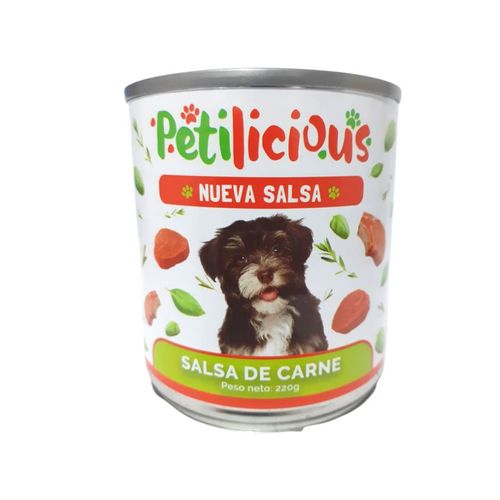 Petlife para aumentar el sabor de la dieta Salsa Petilicious (220g)