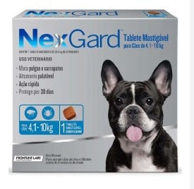 NexGard 4.1 a 10 kg (Azul)