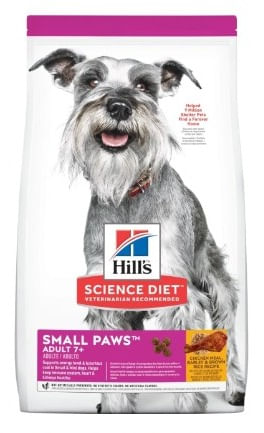 Hills Science Diet Canine Adult 7+ Small Paw