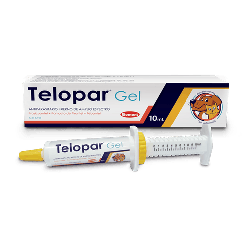 Gel antiparasitario Telopar en Jeringa - Desparasitante