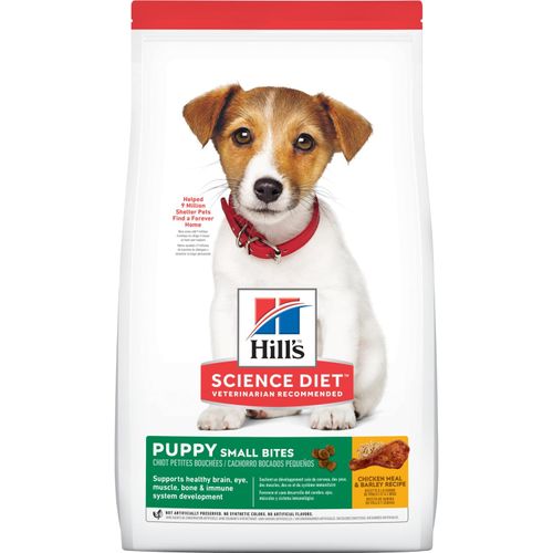 Hill's Science Diet Puppy Small Bites, alimento para cachorros, croquetas pequeños