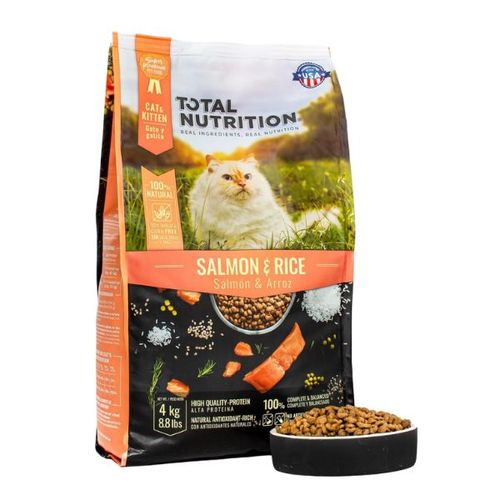 Total Nutrition Gato Salmón y Arroz