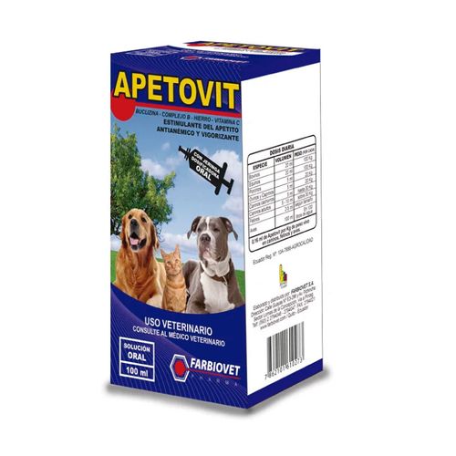 Estimulante del apetito Apetovit