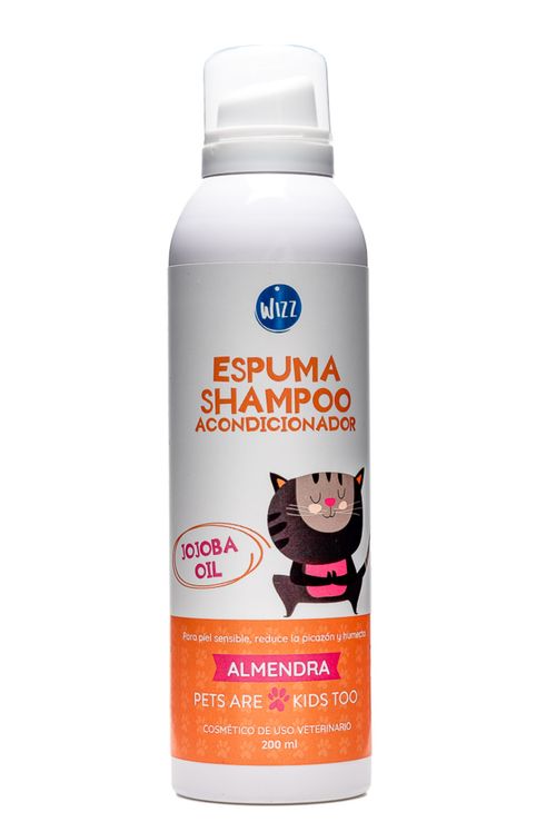 Espuma Shampoo Acondicionador Almendra