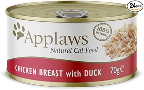 Alimento Humedo de pollo con pato Applaws Natural