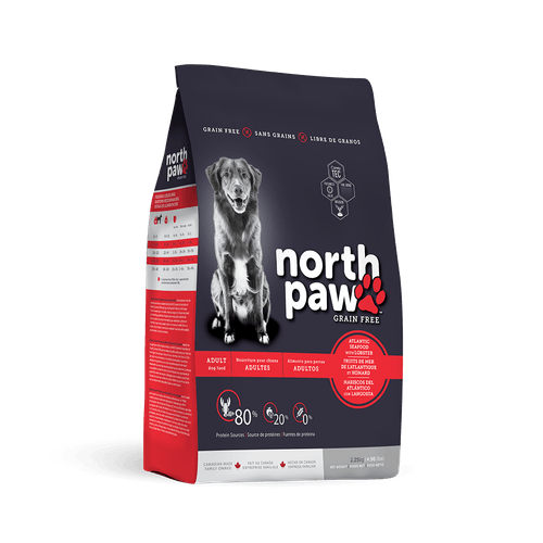 Alimento North Paw Grain Free Adult Dog Food (Mariscos y Langosta)