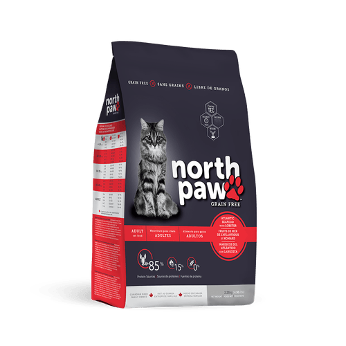 Alimento North Paw Grain Free Adult Cat Food (Mariscos y Langosta-Gato)