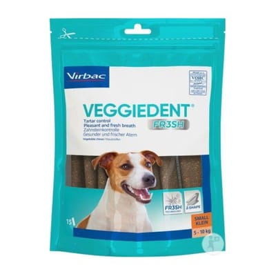 Limpieza dental Virbac Veggiedent Fresh Small