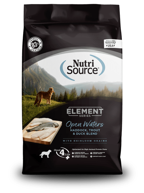 Nutri Source Element Series Open Waters Haddock, Trout & Duck Blend (Trucha Y Pato)