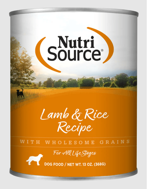 Nutri Source Lamb-Rice Dog Lata (Cordero)