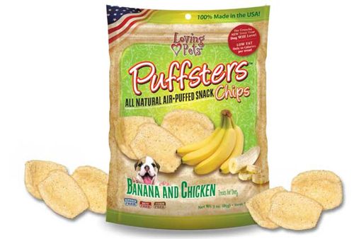 Puffsters Chips Banano y pollo